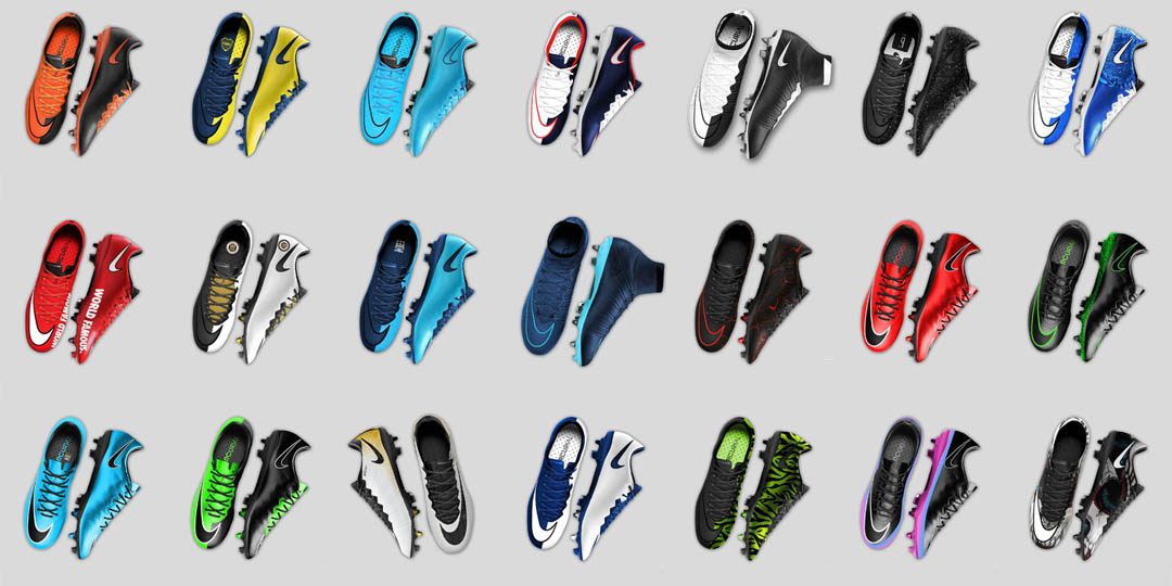 21 auBergewohnliche Nike Mercurial Konzeptschuhe von Nick Texeira Nur Fussball